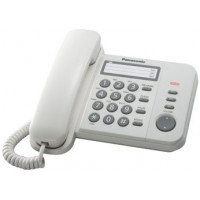 Проводной телефон KX-TS2352RU, белый