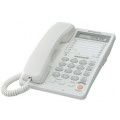 Проводной телефон KX-TS2365RU, ЖКД, спикерфон, белый