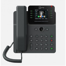 IP телефон РТУ T22P, 6 линий, 2 порта 10/100/1000, 2,7" дисплей 192x64, PoE, 15 DSS клавиш IP телефон РТУ T22P, 6 линий, 2 порта 10/100/1000, 2,7" дисплей 192x64, PoE, 15 DSS клавиш