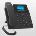 SIP телефон Flat-Phone B6, 6 SIP-аккаунтов, 2 порта 10/100/1000BASE-T, ЖК-дисплей, PoE, ТОРП