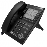 IP телефон NEC ITY-8LDX, черный, ITY-8LDX-1P(BK) TEL