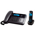 Радиотелефон DECT Panasonic KX-TG6451RU, темно-серый металлик