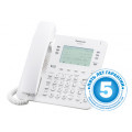IP телефон Panasonic KX-NT630, белый