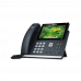 SIP телефон Yealink SIP-T48S, цветной сенсорный экран, 16 линий, BLF,  PoE, GigE, без БП