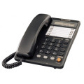 Проводной телефон KX-TS2365RU, ЖКД, спикерфон, черный