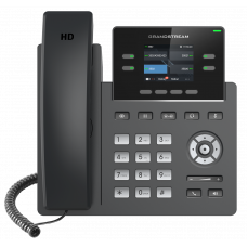 IP телефон Grandstream GRP2612,2 SIP аккаунта,4 линии,цветной LCD, поддержка Wi-Fi,16 вирт. BLF, PoE