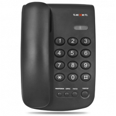 Проводной телефон teXet TX-241, черный