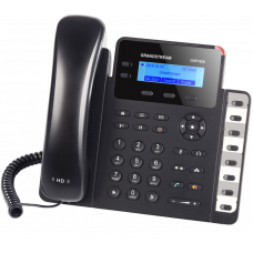 IP телефон GXP1628, 2 SIP аккаунта, 2 линии, 1Gb порт, PoE, 8 вирт. BLF