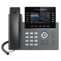 IP телефон GRP2615, 5 SIP аккаунтов, 10 линий, цвет. LCD, PoE, 1Gb порт, до 4 GBX20, USB, Wi-Fi, BT