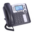 IP телефон GRANDSTREAM GXP-2100, SIP, 2 порта Ethernet 10/100, PoE, HD audio, БП