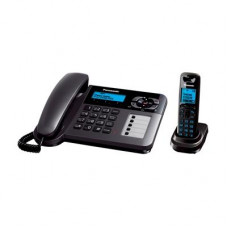 Радиотелефон DECT Panasonic KX-TG6461RU, темно-серый металлик