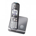 Радиотелефон DECT Panasonic KX-TG6711RU, серый металлик