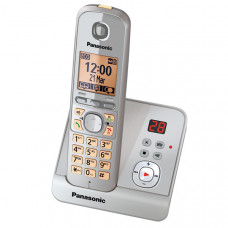 Радиотелефон DECT Panasonic KX-TG6721RU, серебристый
