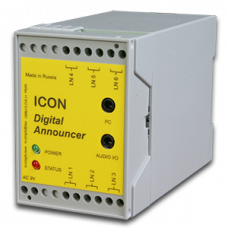 Автоинформатор ICON ANP11, одноканальный (120 минут записи, 2 почтовых ящика)
