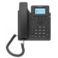 SIP телефон Flat-Phone C10P, 2 SIP-аккаунта, 2 порта 10/100BASE-T, ЖК-дисплей, PoE, с БП, ТОРП